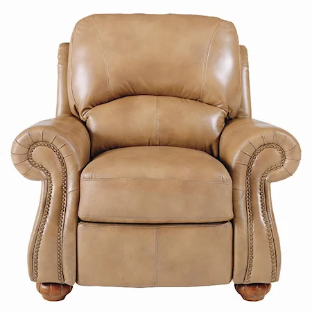 Neuse Leather Recliner